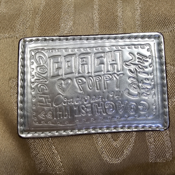 Coach Gold Poppy Bag - Picture 2 of 8